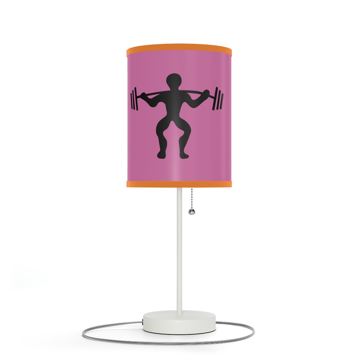 Lamp on a Stand, US|CA plug: Weightlifting Lite Pink