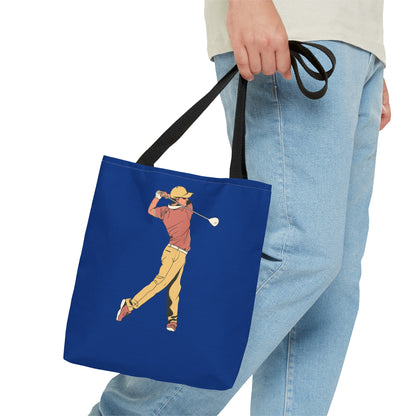 Tote Bag: Golf Dark Blue