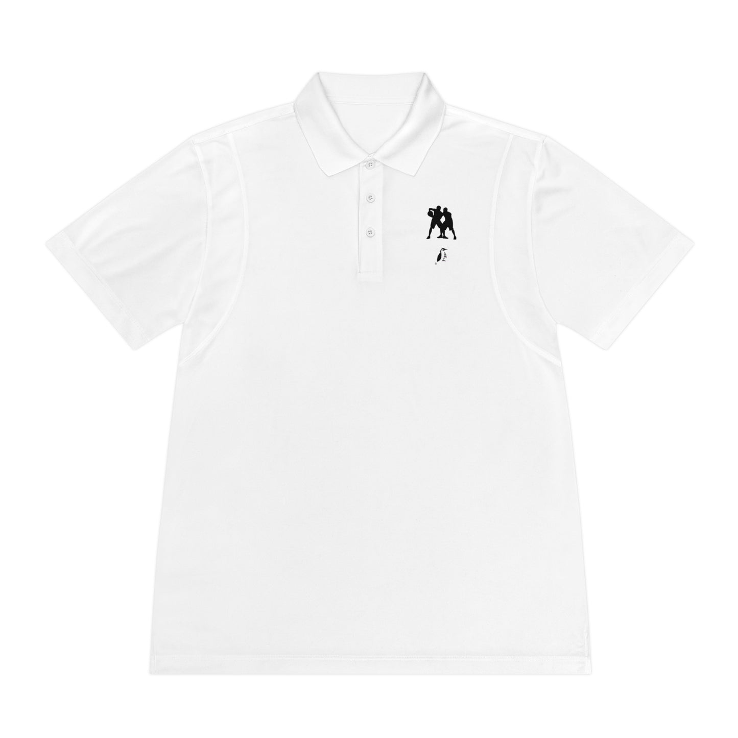 Men's Sport Polo Shirt: Basketball #1