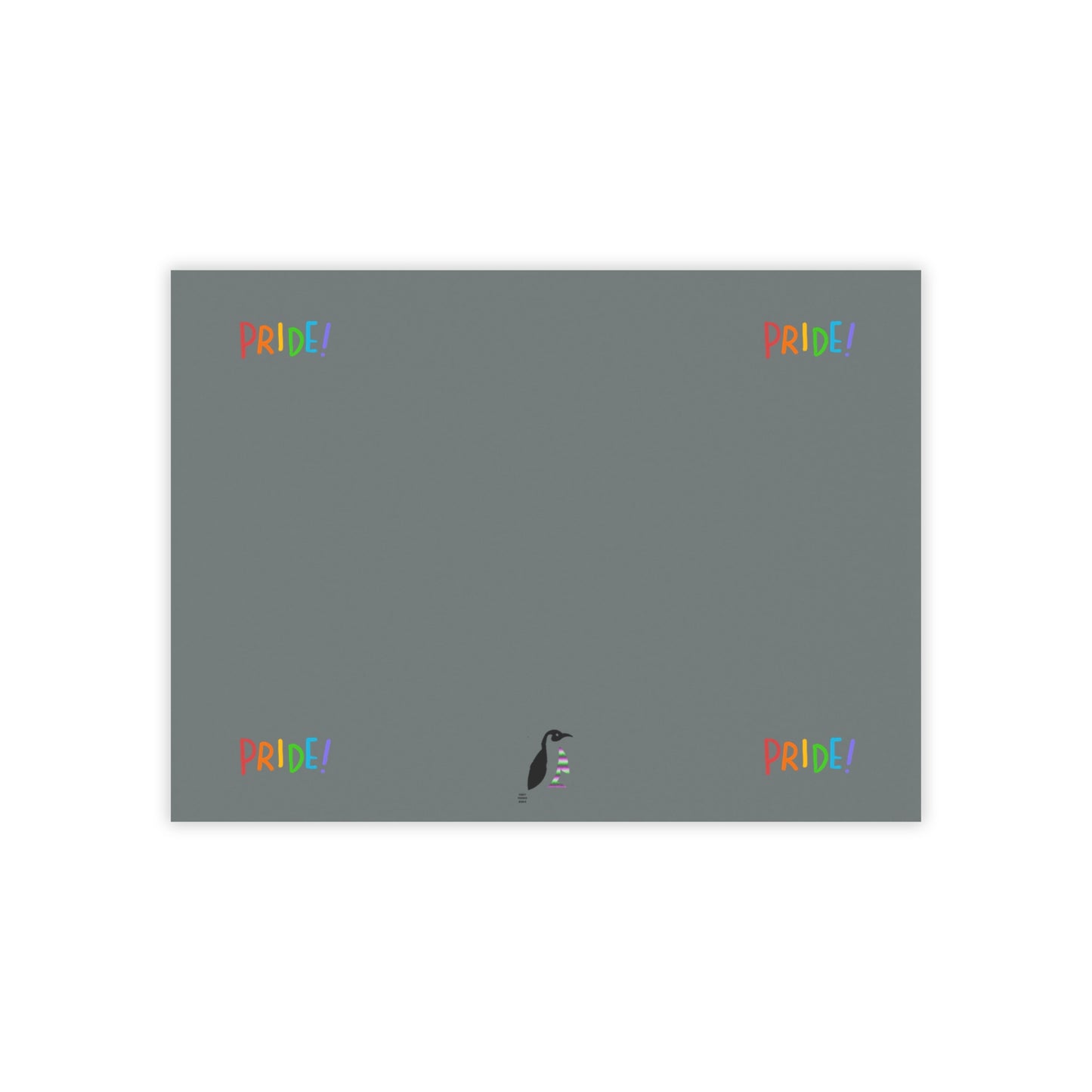 Post-it® Note Pads: LGBTQ Pride Dark Grey