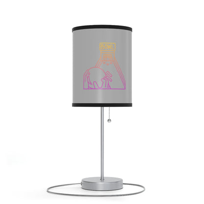 Lamp on a Stand, US|CA plug: Bowling Lite Grey