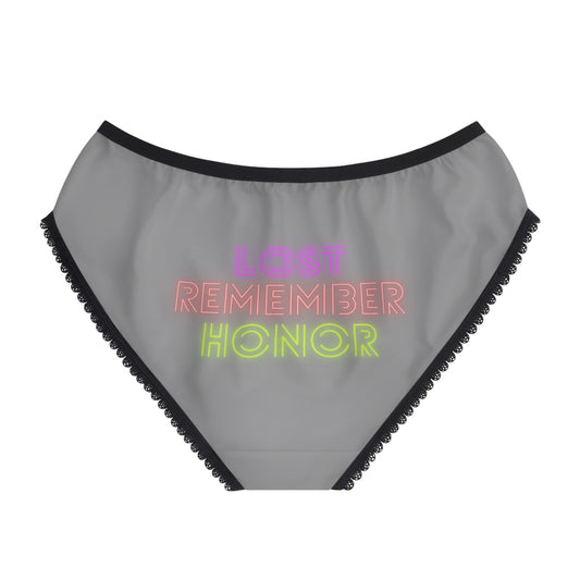 Women's Briefs: Lost Remember Honor Grey
