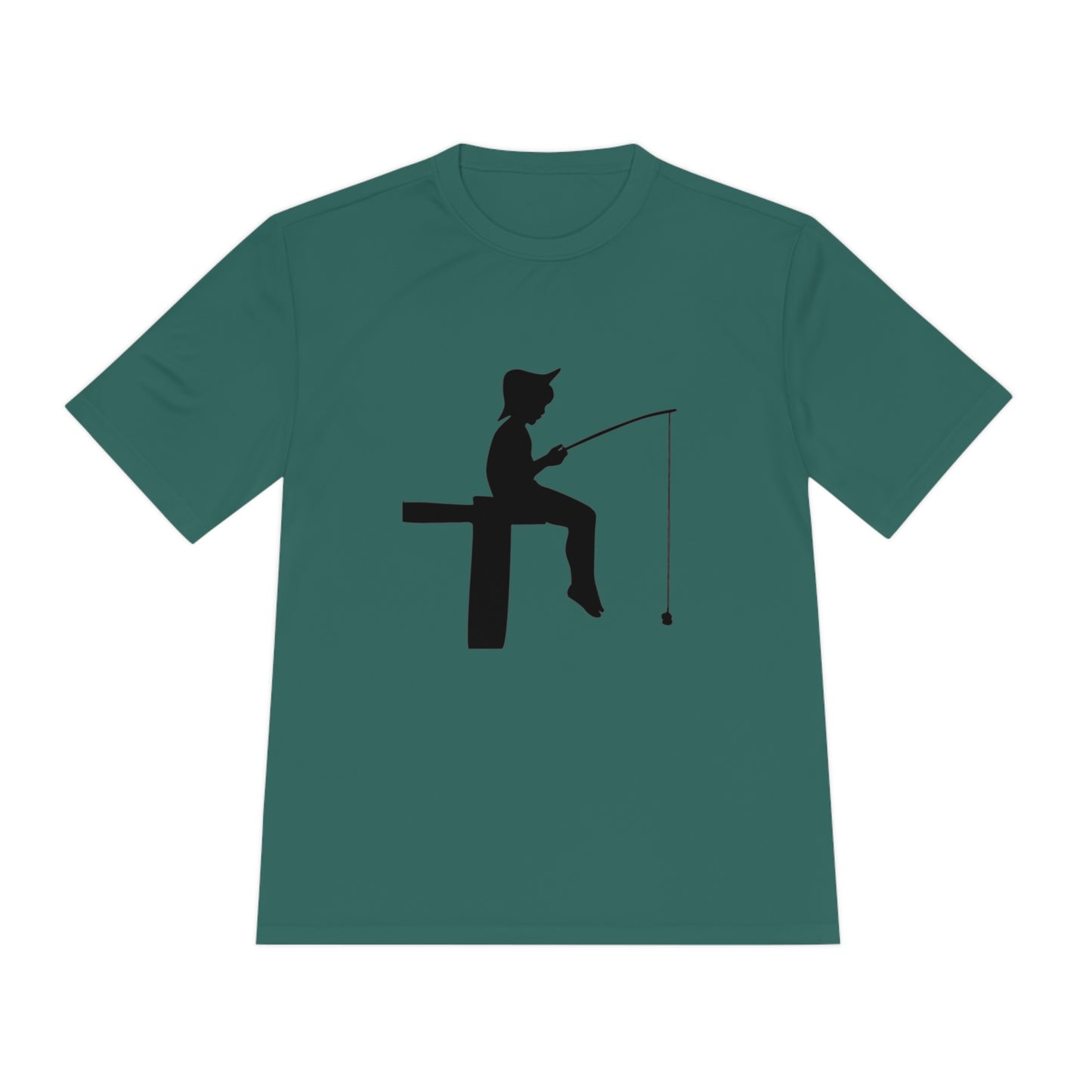 Moisture Wicking Tee: Fishing #2