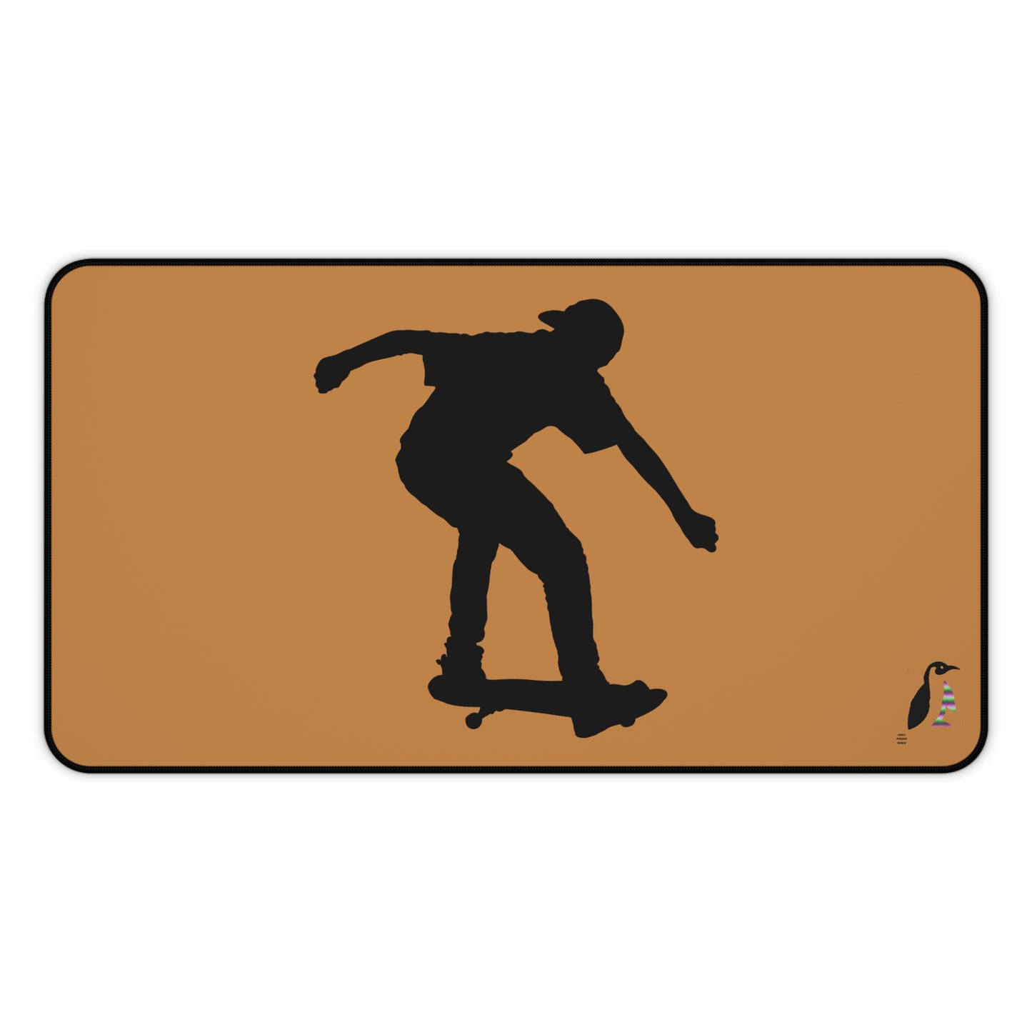 Desk Mat: Skateboarding Lite Brown