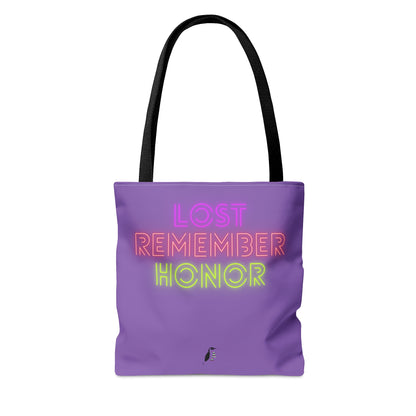 Tote Bag: Music Lite Purple