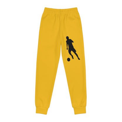 Youth Joggers: Soccer Yellow