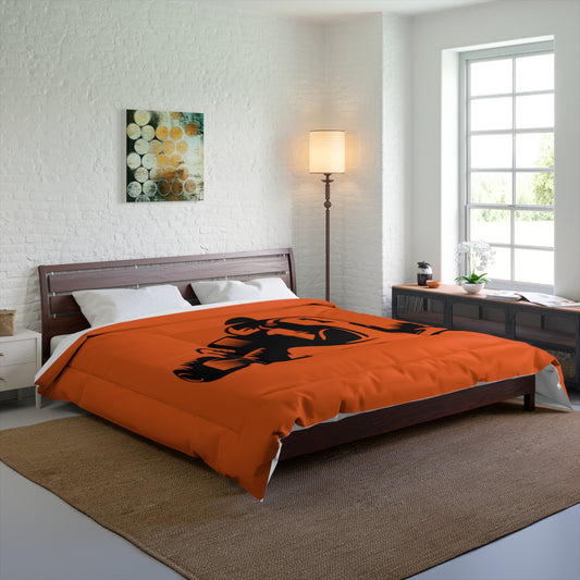 Comforter: Racing Orange