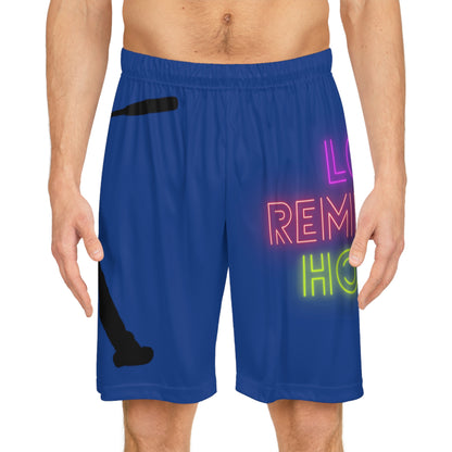 Basketball Shorts: Baseball Dark Blue