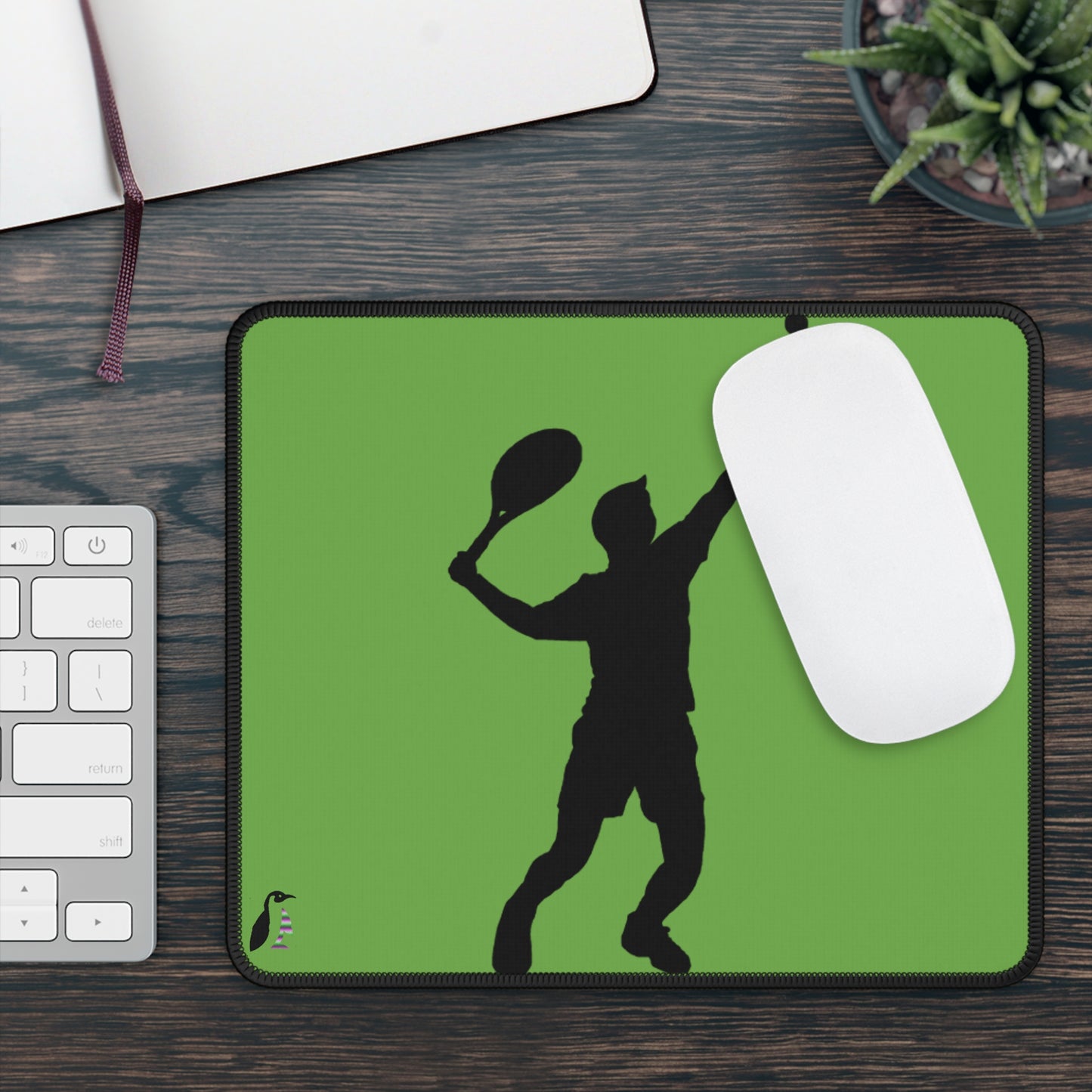 Gaming Mouse Pad: Tennis Green