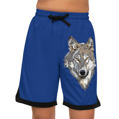 Basketball Rib Shorts: Wolves Dark Blue