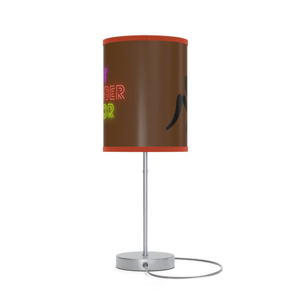 Lamp on a Stand, US|CA plug: Wrestling Brown