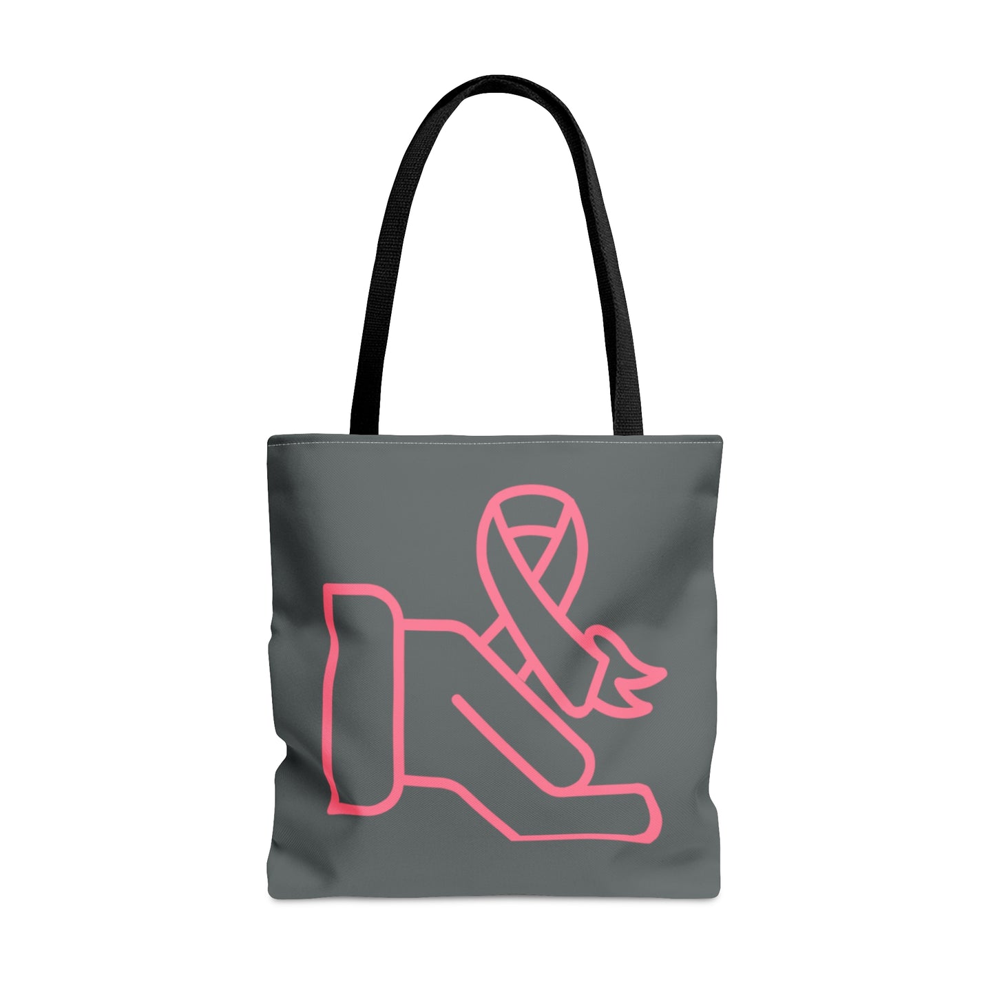 Tote Bag: Fight Cancer Dark Grey