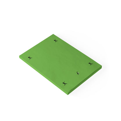 Post-it® Note Pads: Baseball Green