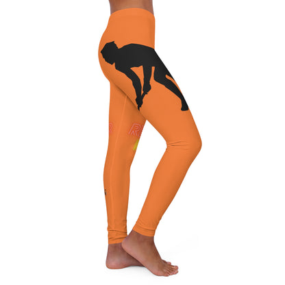 Women's Spandex Leggings: Hockey Crusta