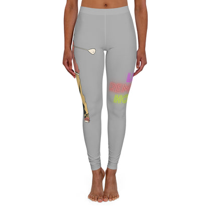 Women's Spandex Leggings: Golf Lite Grey