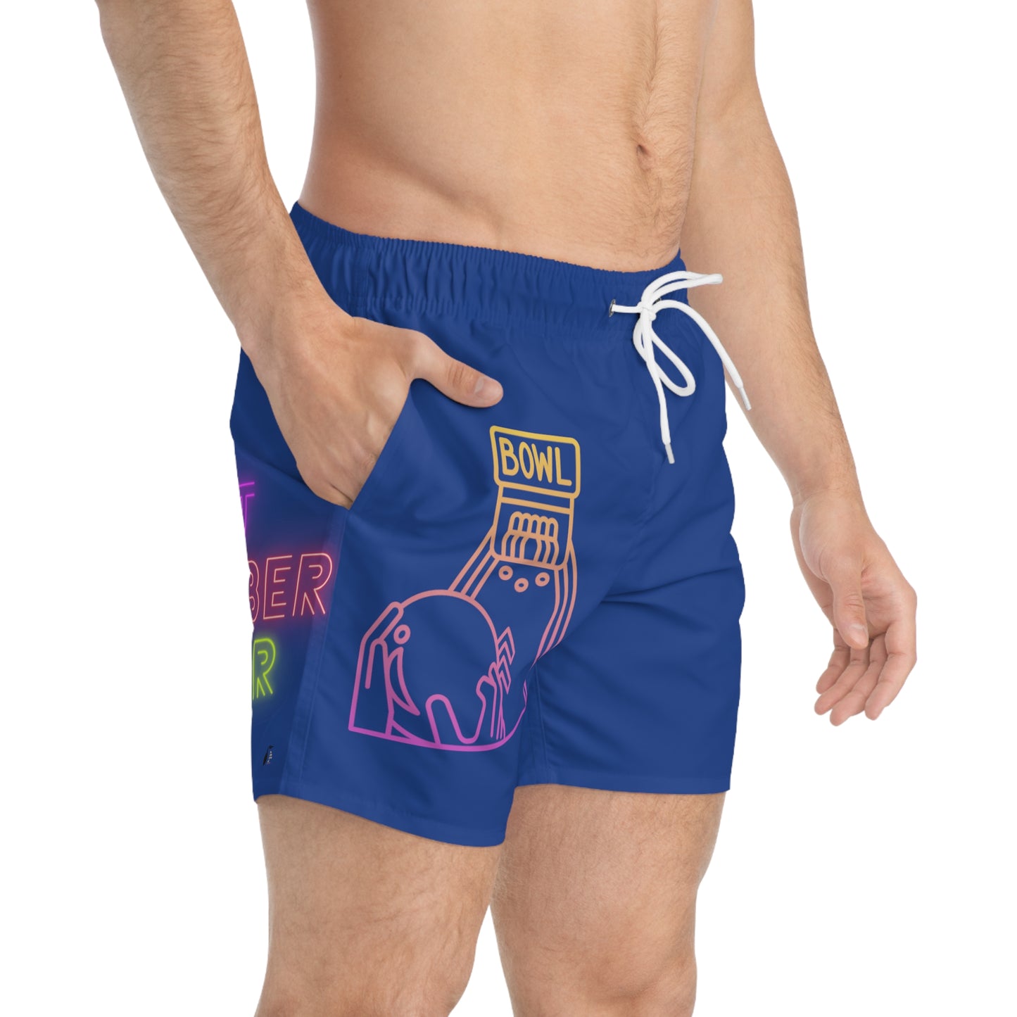 Swim Trunks: Bowling Dark Blue