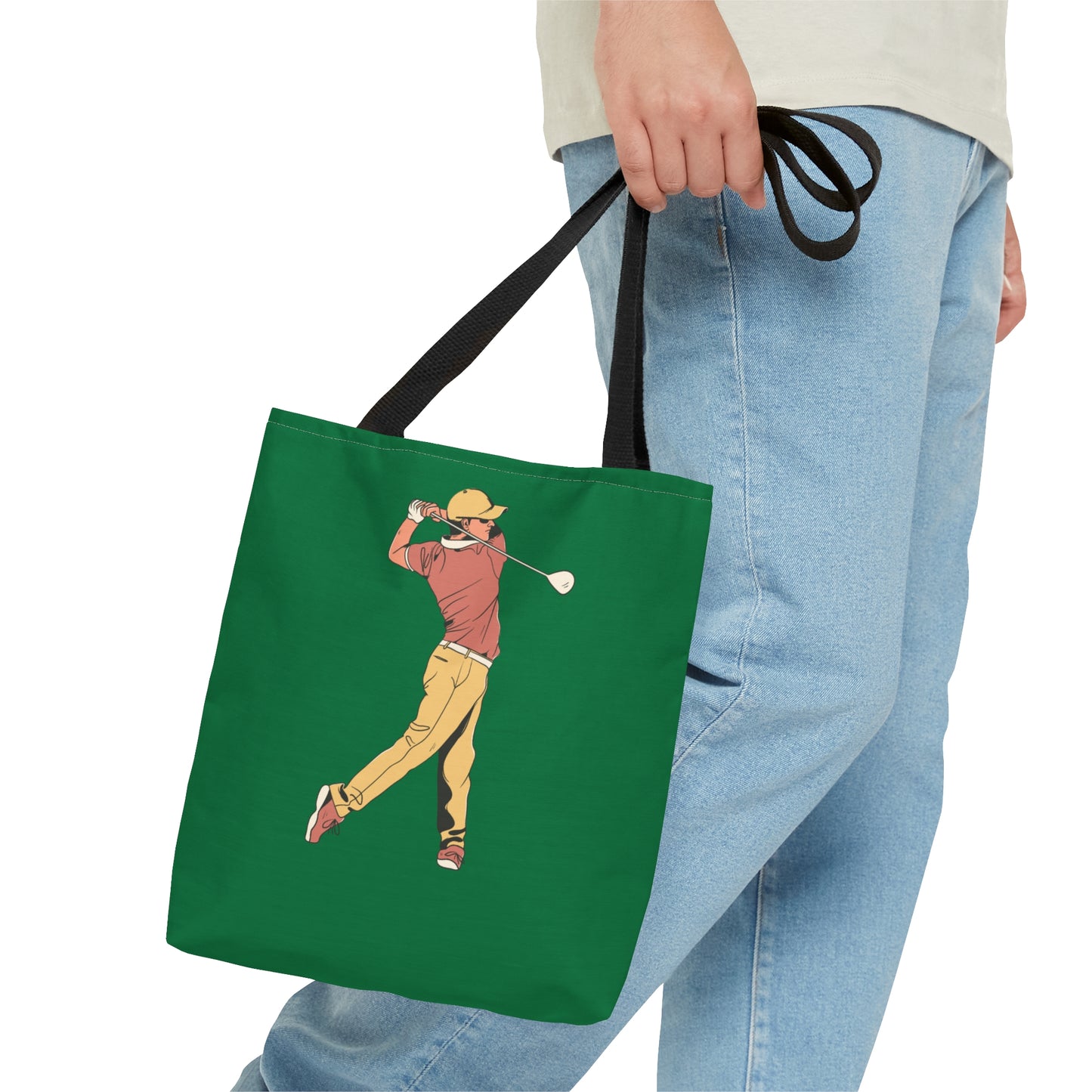 Tote Bag: Golf Dark Green