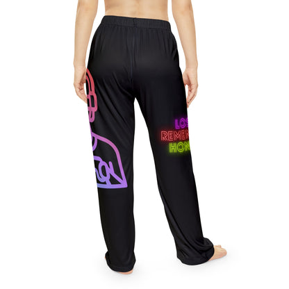 Women's Pajama Pants: Gaming Black