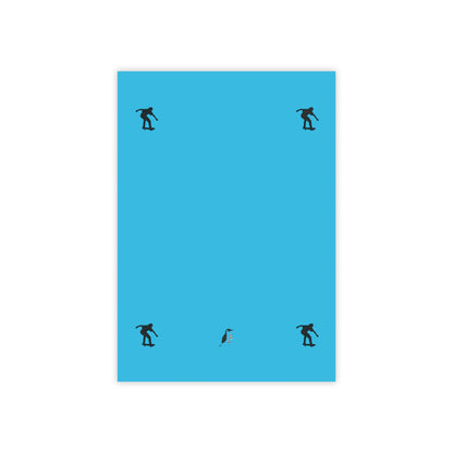 Post-it® Note Pads: Skateboarding Turquoise