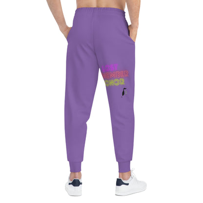 Athletic Joggers: Wolves Lite Purple