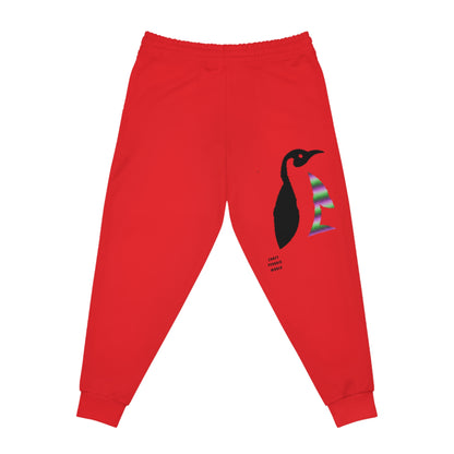 Athletic Joggers: Lost Remember Honor Red