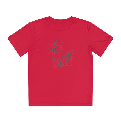 Youth Competitor Tee #2: Volleyball