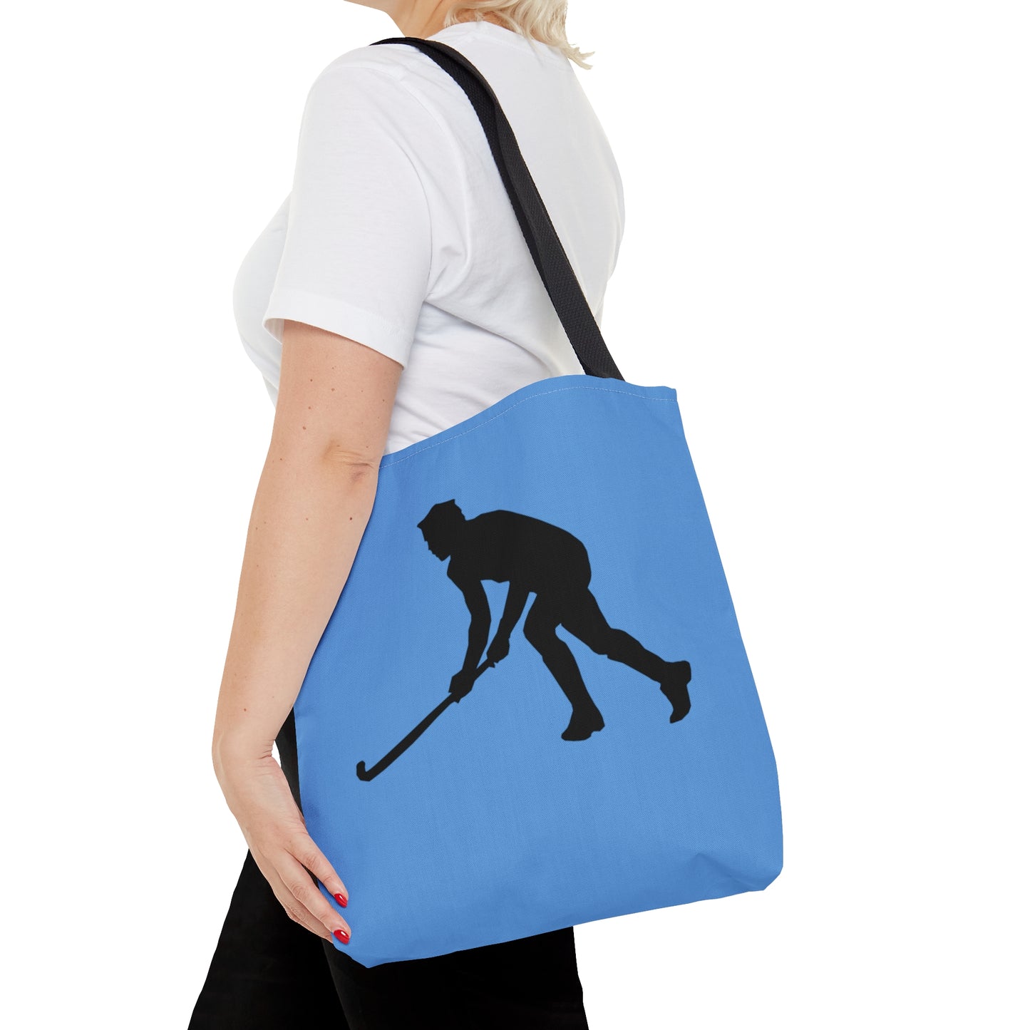 Tote Bag: Hockey Lite Blue