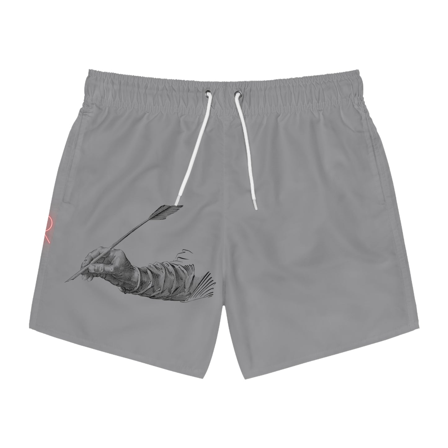 Swim Trunks: Writing Grey