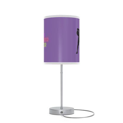 Lamp on a Stand, US|CA plug: Basketball Lite Purple