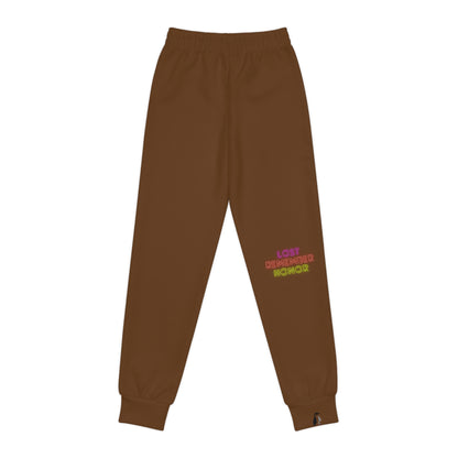 Youth Joggers: Fishing Brown