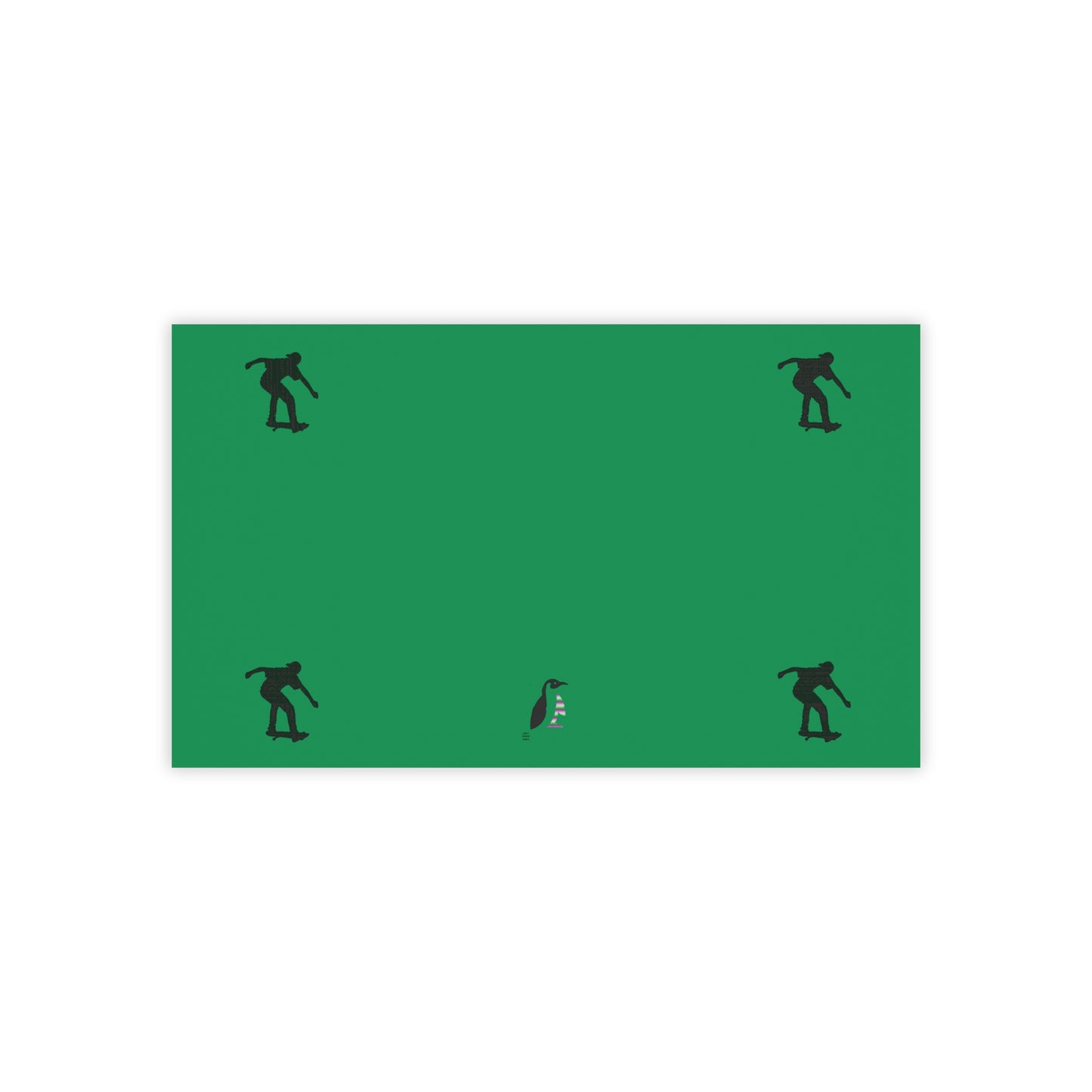 Post-it® Note Pads: Skateboarding Dark Green