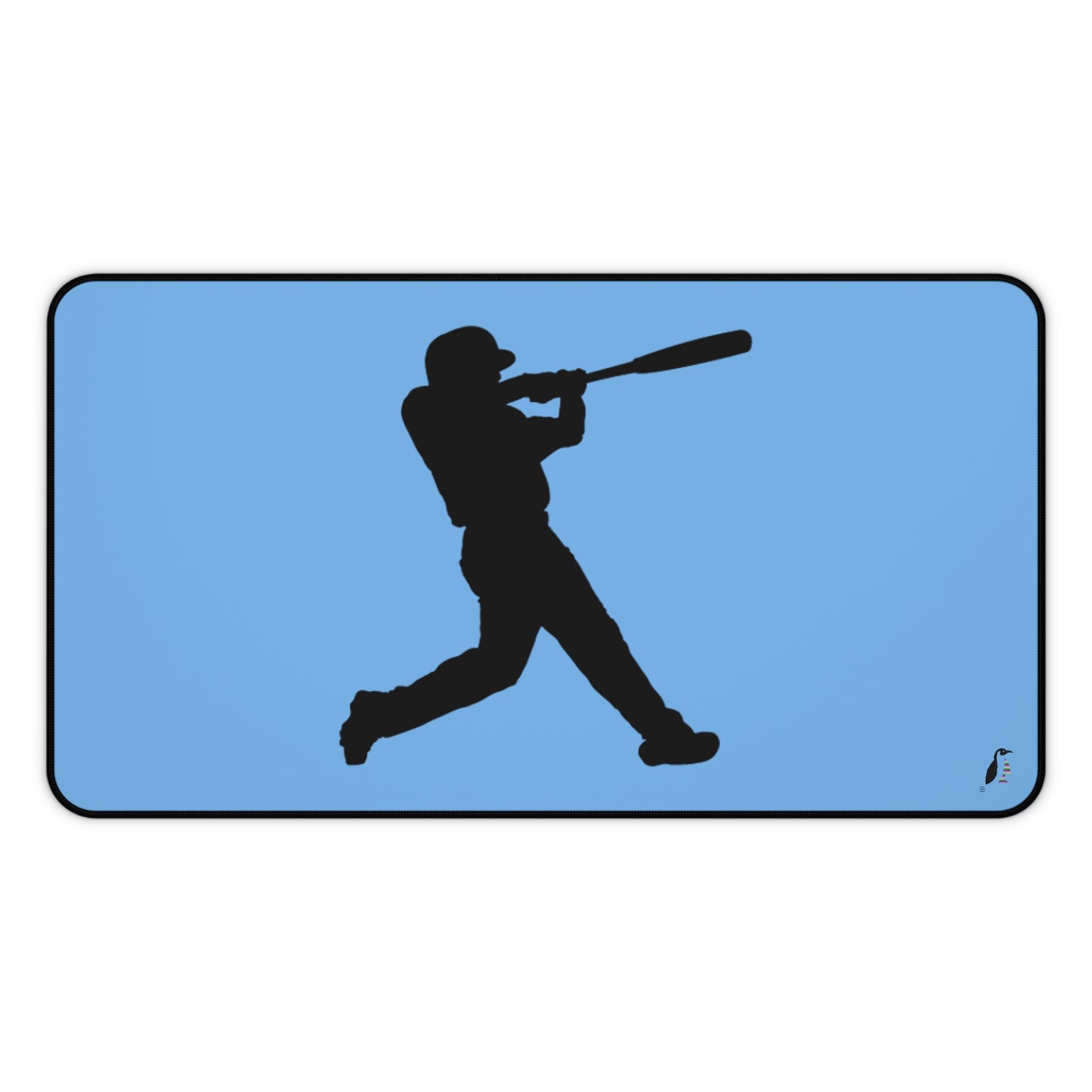 Desk Mat: Baseball Lite Blue