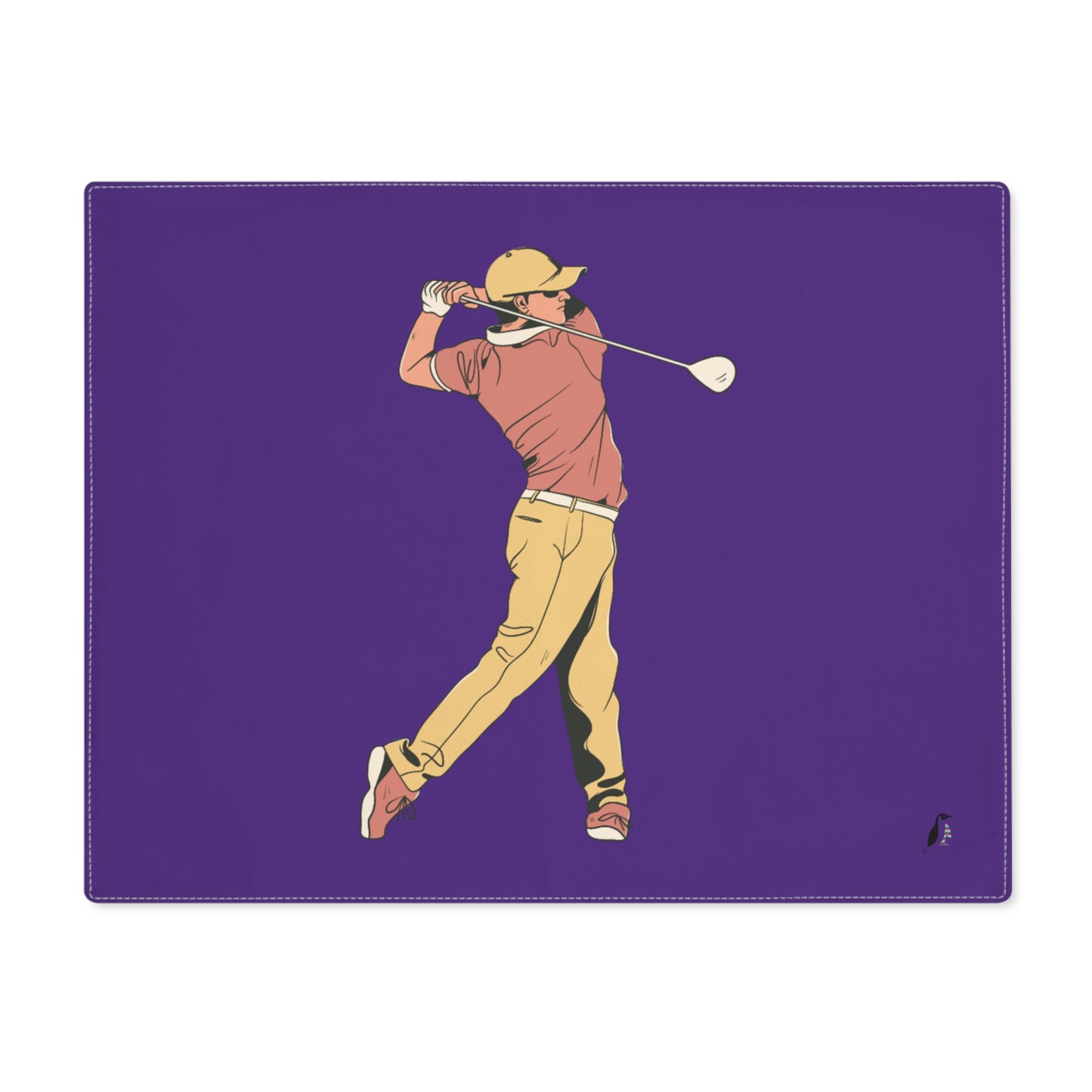 Placemat, 1pc: Golf Purple