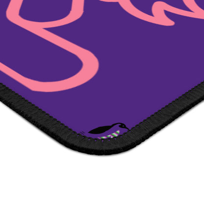 Gaming Mouse Pad: Fight Cancer Purple