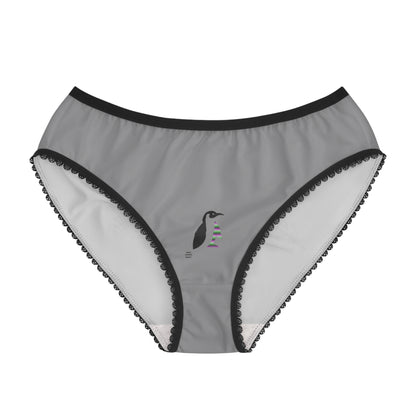 Women's Briefs: Writing Grey