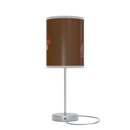 Lamp on a Stand, US|CA plug: Bowling Brown