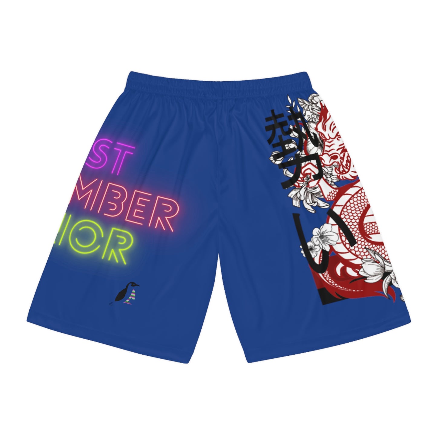 Basketball Shorts: Dragons Dark Blue