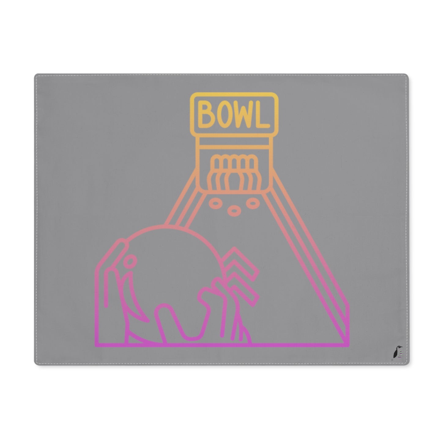 Placemat, 1pc: Bowling Grey