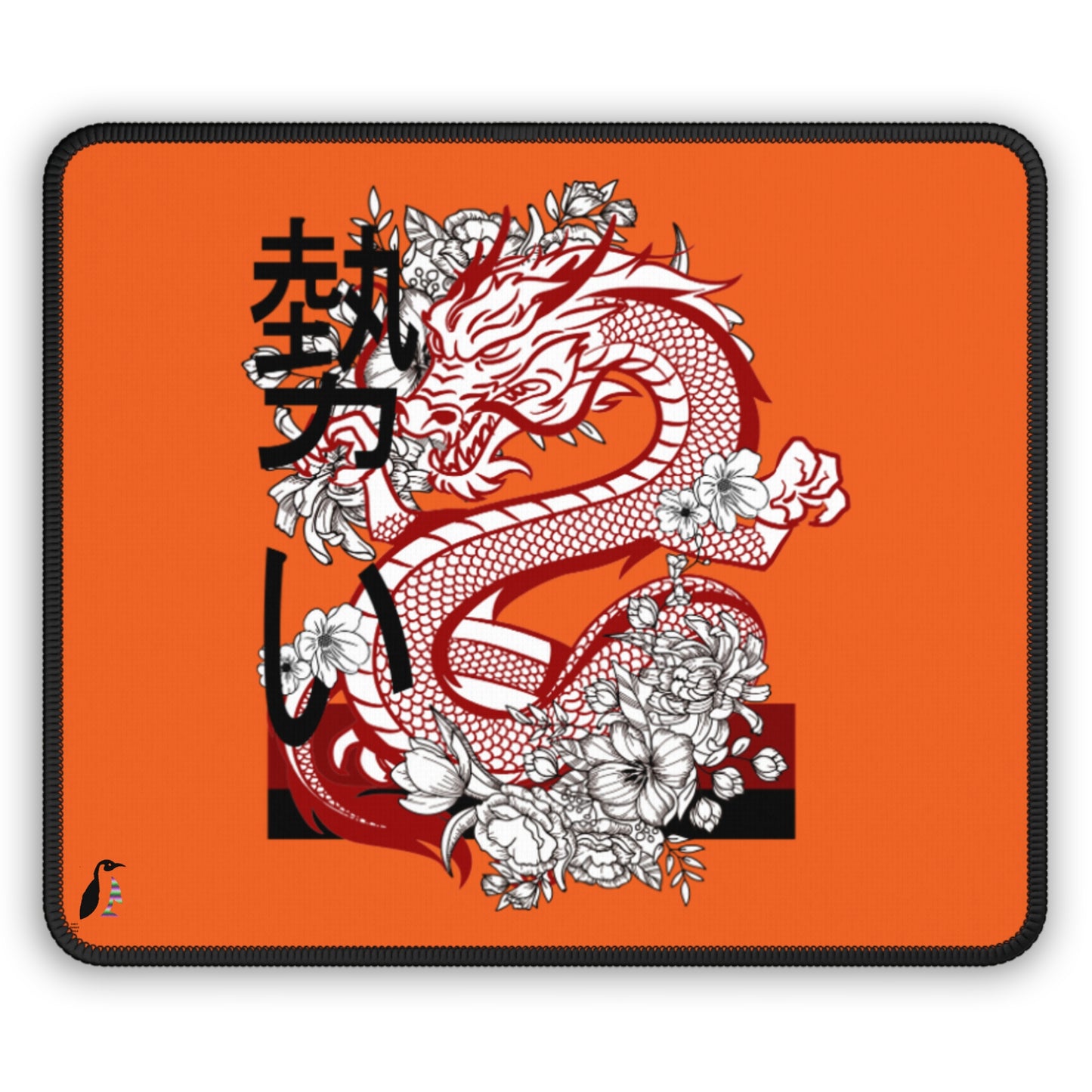 Gaming Mouse Pad: Dragons Orange