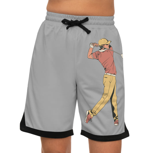 Basketball Rib Shorts: Golf Lite Grey