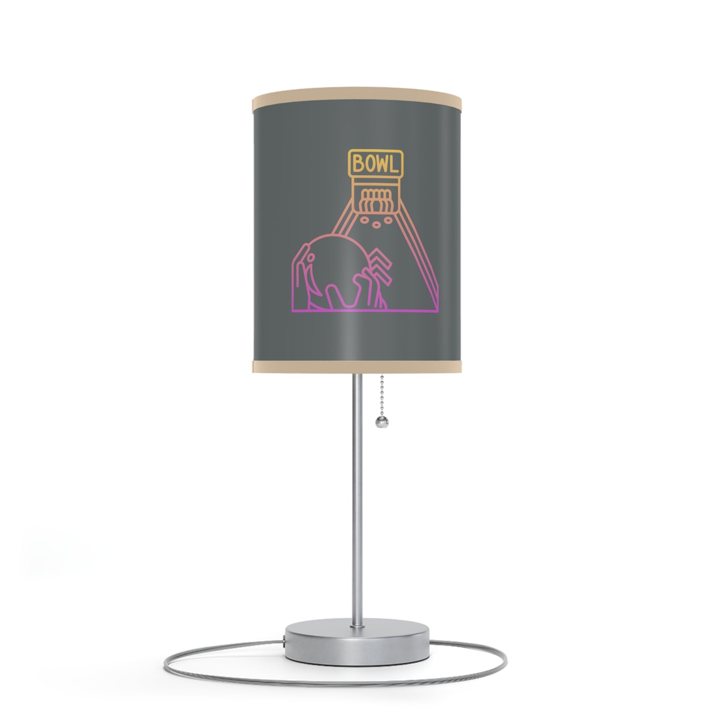 Lamp on a Stand, US|CA plug: Bowling Dark Grey