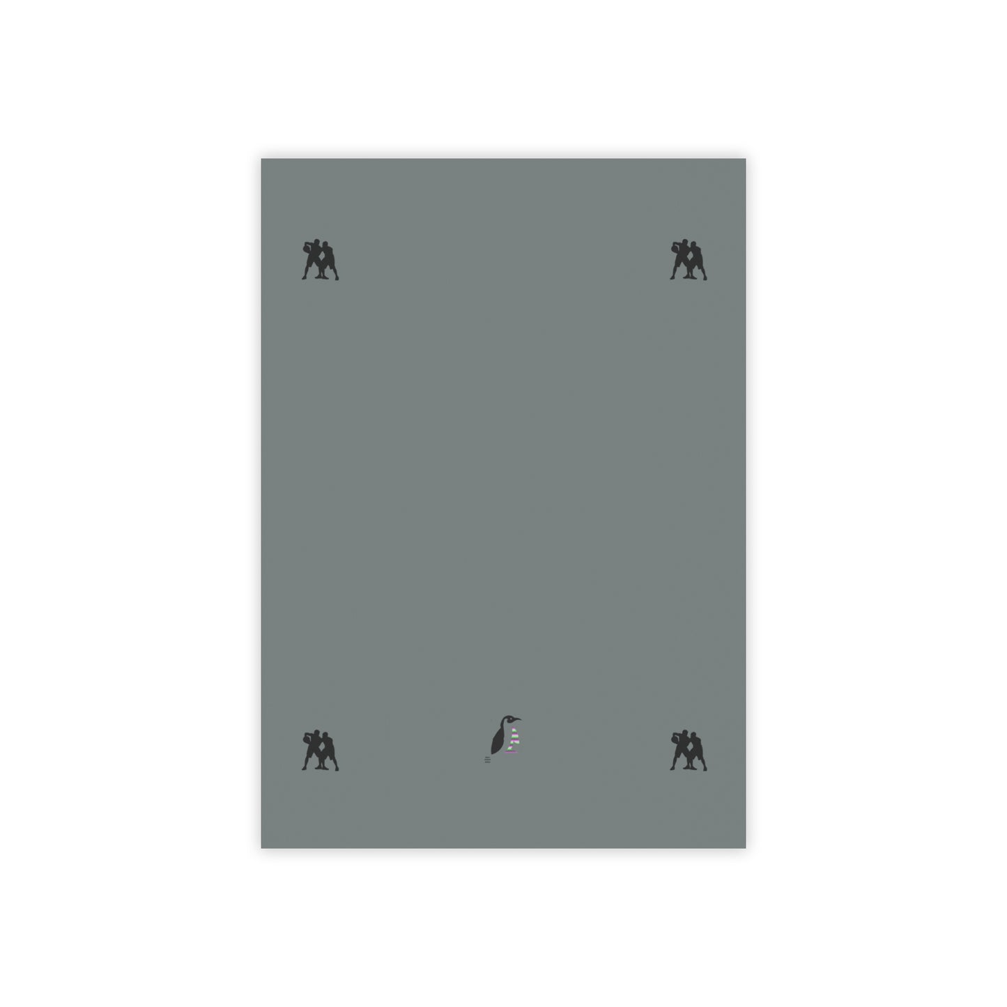 Post-it® Note Pads: Basketball Dark Grey