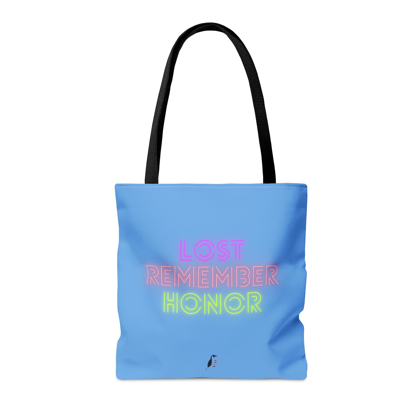 Tote Bag: Dragons Lite Blue