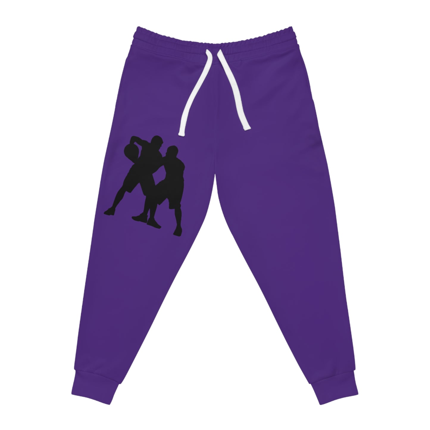 Athletic Joggers: Basketball Purple