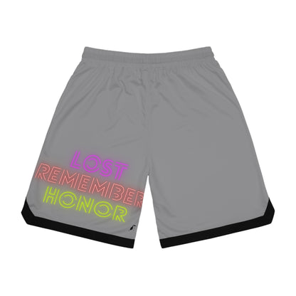 Basketball Rib Shorts: Music Grey