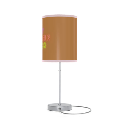 Lamp on a Stand, US|CA plug: Golf Lite Brown