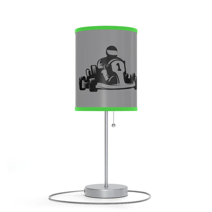 Lamp on a Stand, US|CA plug: Racing Grey