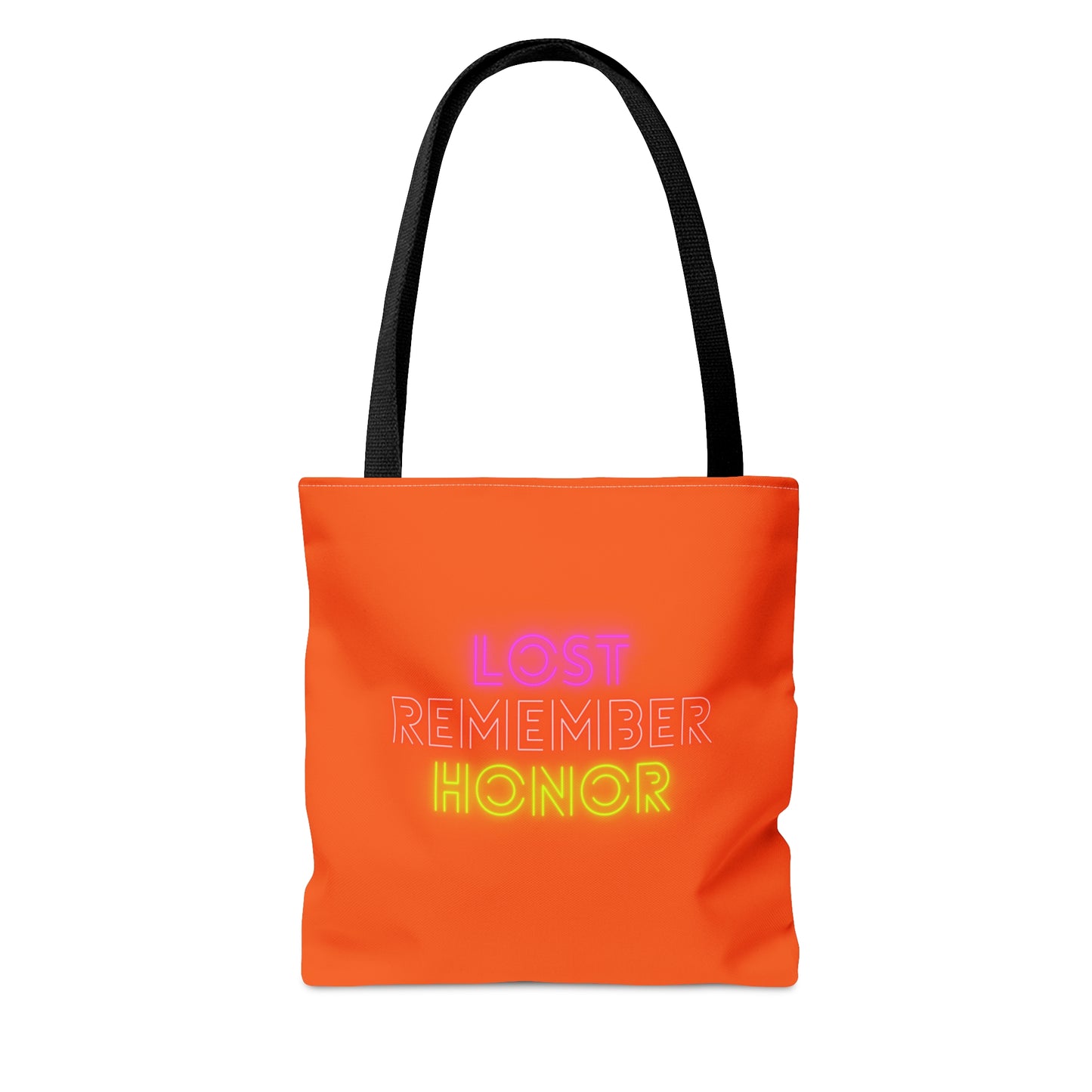 Tote Bag: Crazy Penguin World Logo Orange