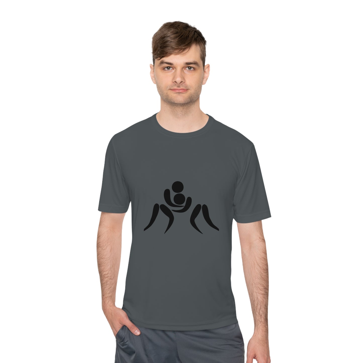 Moisture Wicking Tee: Wrestling #1