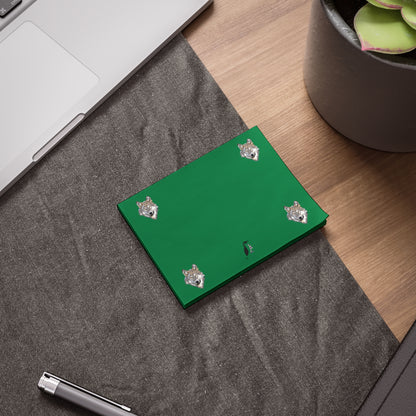 Post-it® Note Pads: Wolves Dark Green